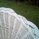 Rattan shell chair