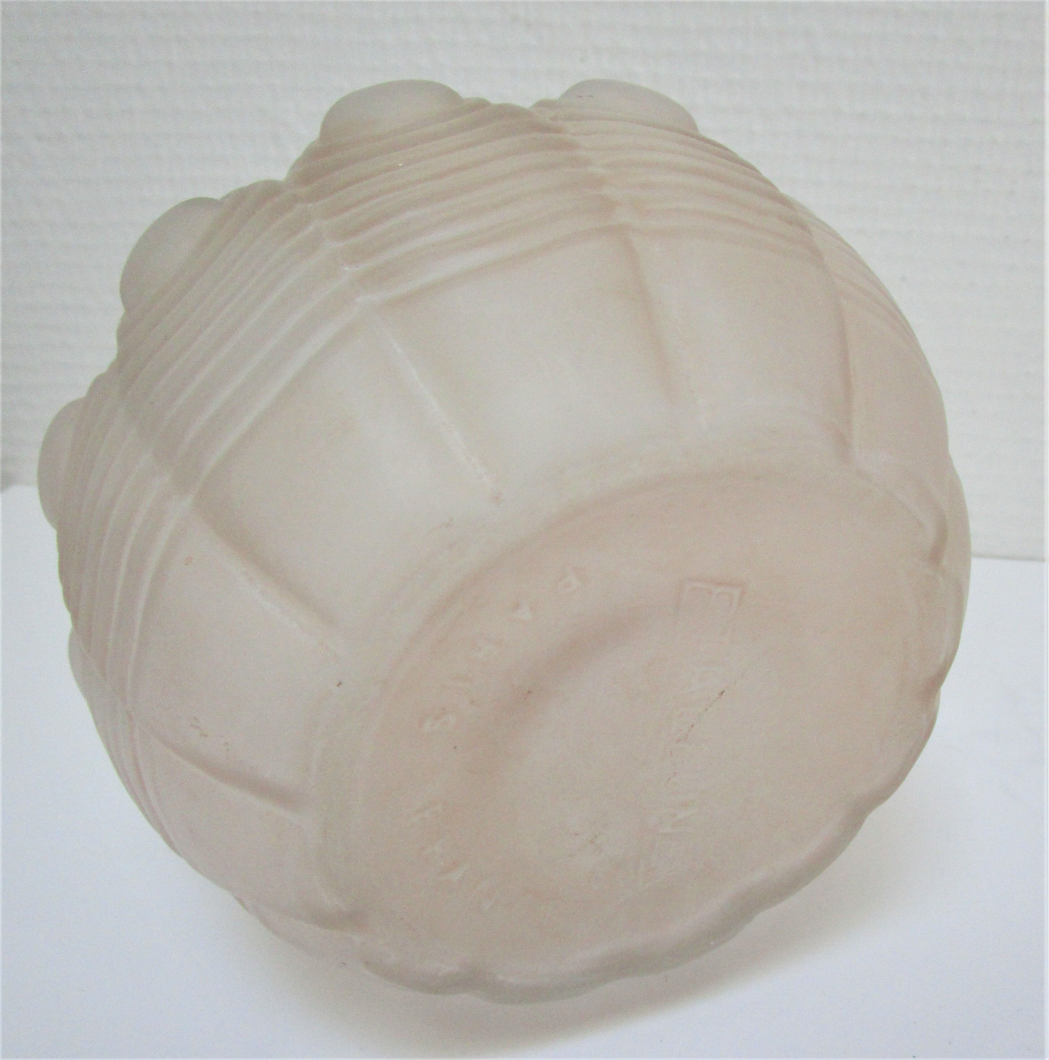 Art deco ball vase etale, 1930s