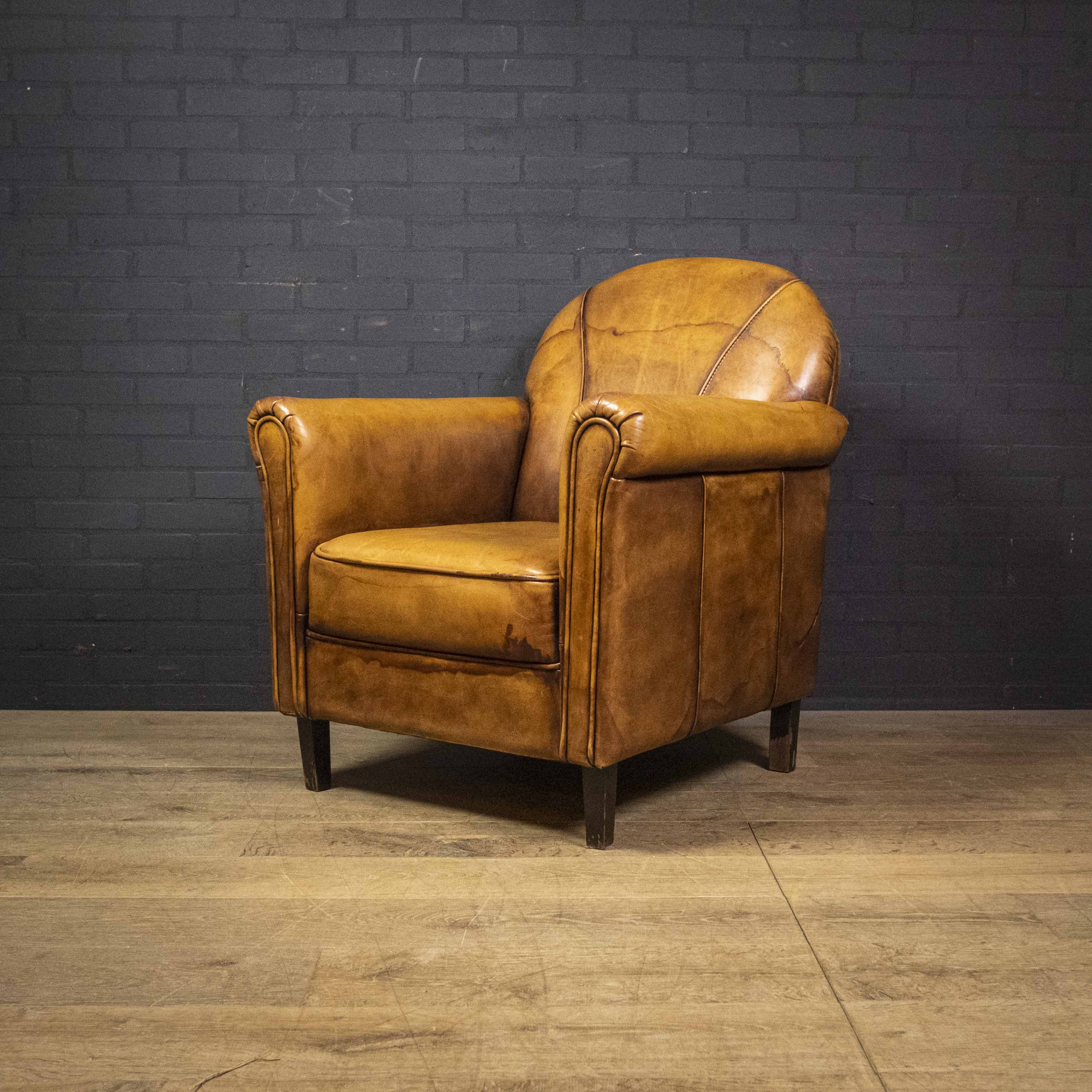 Art Deco club armchair