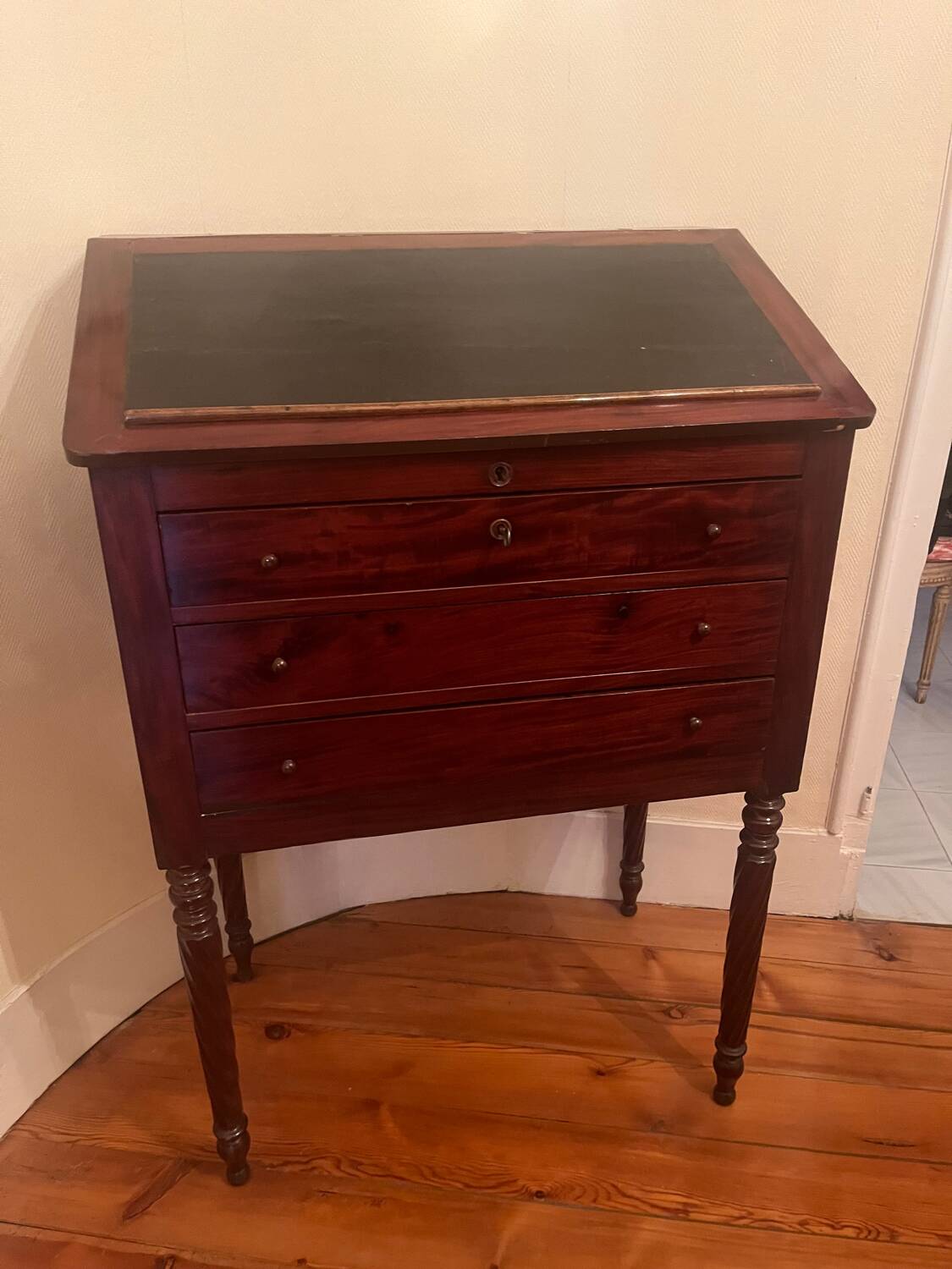 Mahogany writing desk