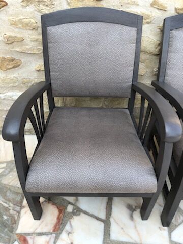 Vintage Colonial Armchairs
