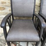 Fauteuils Coloniaux Vintage