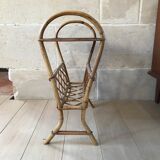 Rattan review door