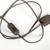 Columbus Duplex illuminated globe on a wooden base, 1980s