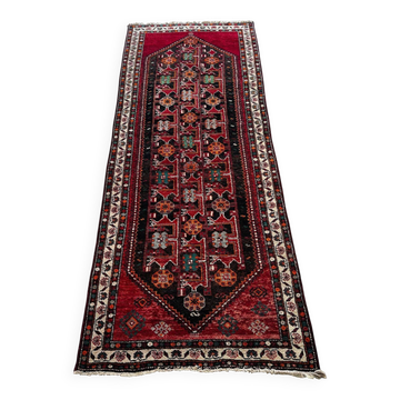 Handmade oriental hallway rug 280cm x 115cm