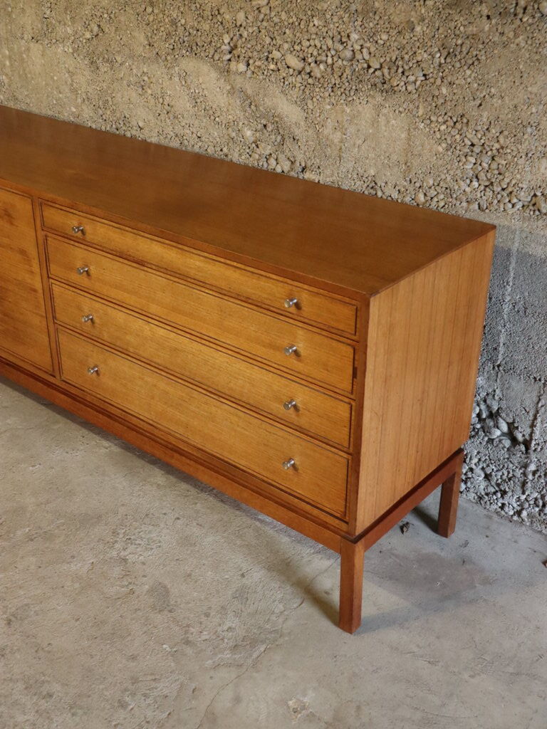 Enfilade vintage en teck années 60