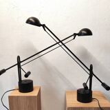 Pair of articulated desk lamps from the 80s