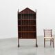 17th‑Century French Art Populaire Chestnut Cabinet with Gabled Top