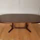 Baumann oval dining table with 2 extensions Scandinavian design