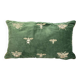 Coussin en velours motifs brodés abeilles