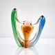 Vintage Multicolor Glass Vase by František Zemek from Rhapsody Collection