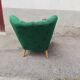 Fauteuil cocktail vert