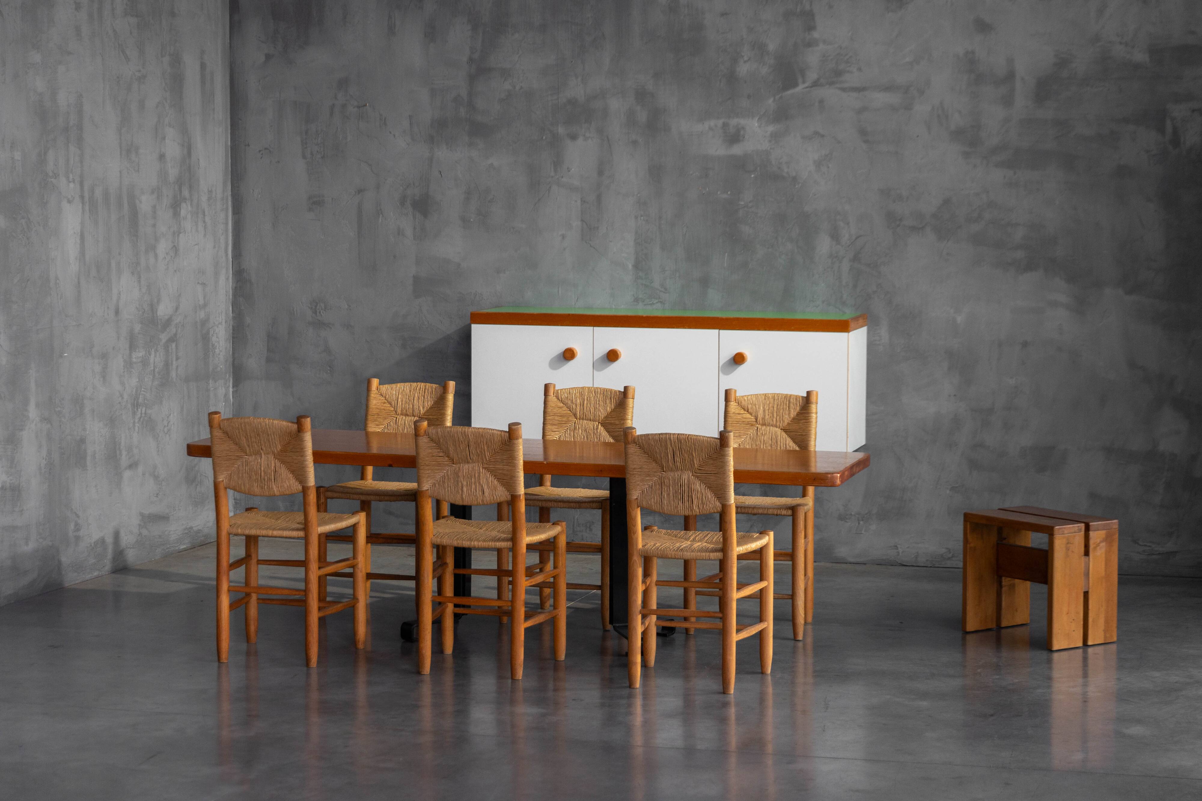 Wall mounted cabinet by Charlotte Perriand for Les Arcs, France, 1970s