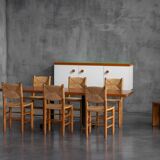 Wall mounted cabinet by Charlotte Perriand for Les Arcs, France, 1970s