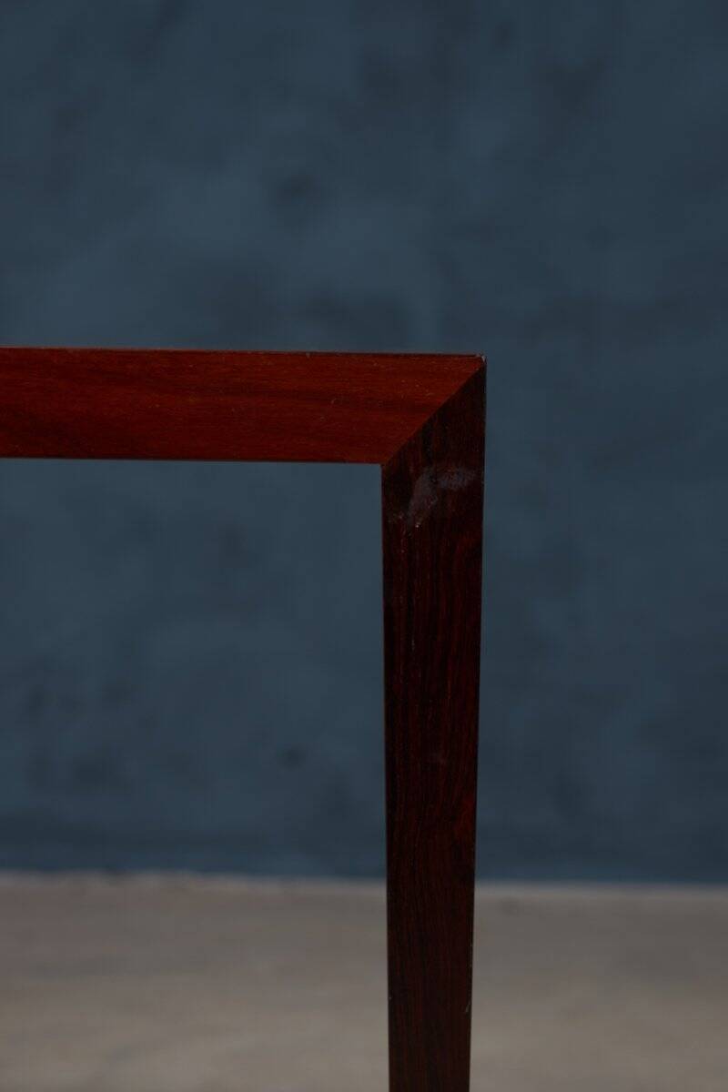 Table Basse en Palissandre par Severin Hansen pour Haslev Møbelsnedkeri, 1950s