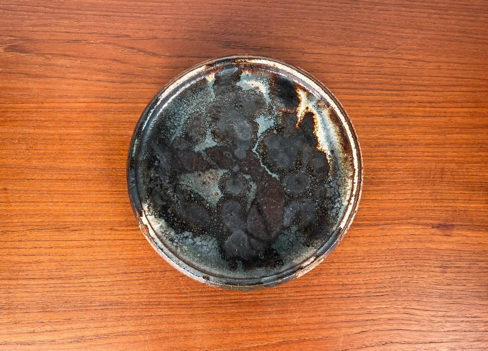 Bowl by Studio of Danish Brutalist Mid-Century Pottery by Jim & Henny Waldorff, Svaneke, Bornholm, 1960s