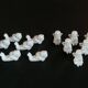 Lot 6 knife holders and 6 porcelain place markers putti angels