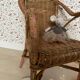 Fauteuil en osier