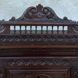 Bonnetière Armoire style Breton en bois naturel