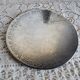 Silver-plated metal trivet English