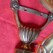 Old gilded wall light