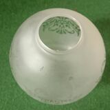 20th century glass lampshade