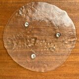 Vintage Swedish cake plate from Kosta Boda, 1970s.