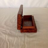 Solid cedar magnifying glass box