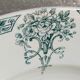 Six iron earth plates from Lunéville model LUGANO old old