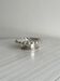 Silver-plated butter dish