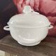 Lily of the Valley white soup tureen Lalique