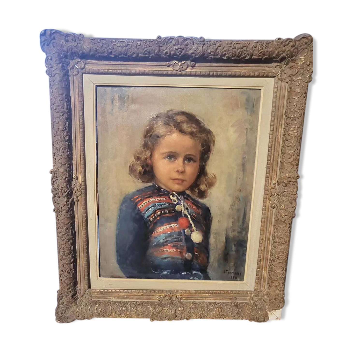 Portrait oil on canvas