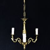 Lustre bronze 3 lumières