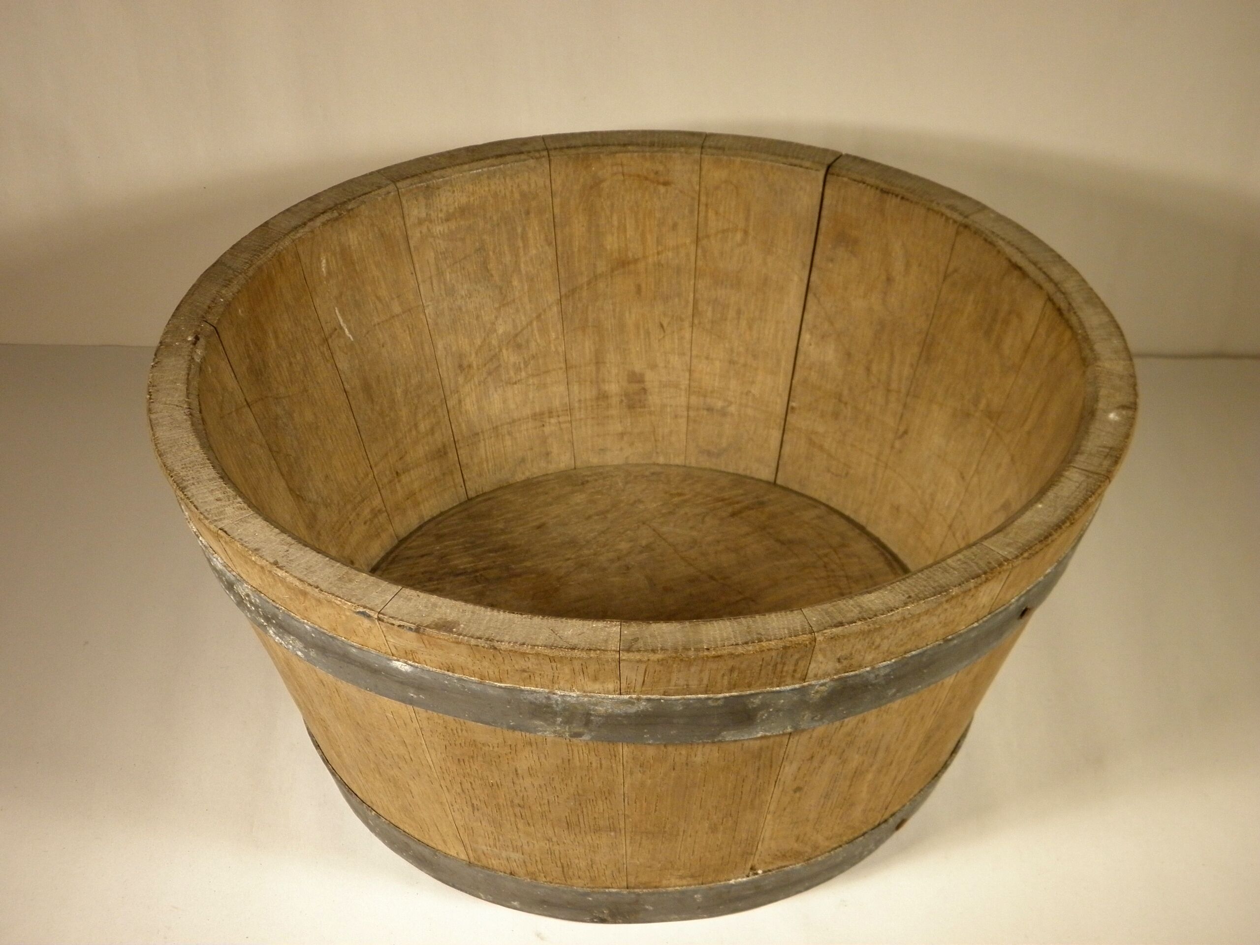 Old wooden bucket 36 cm