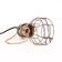 Industrial workshop cage lamp
