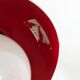 Red vintage lamp, 30.5 cm high