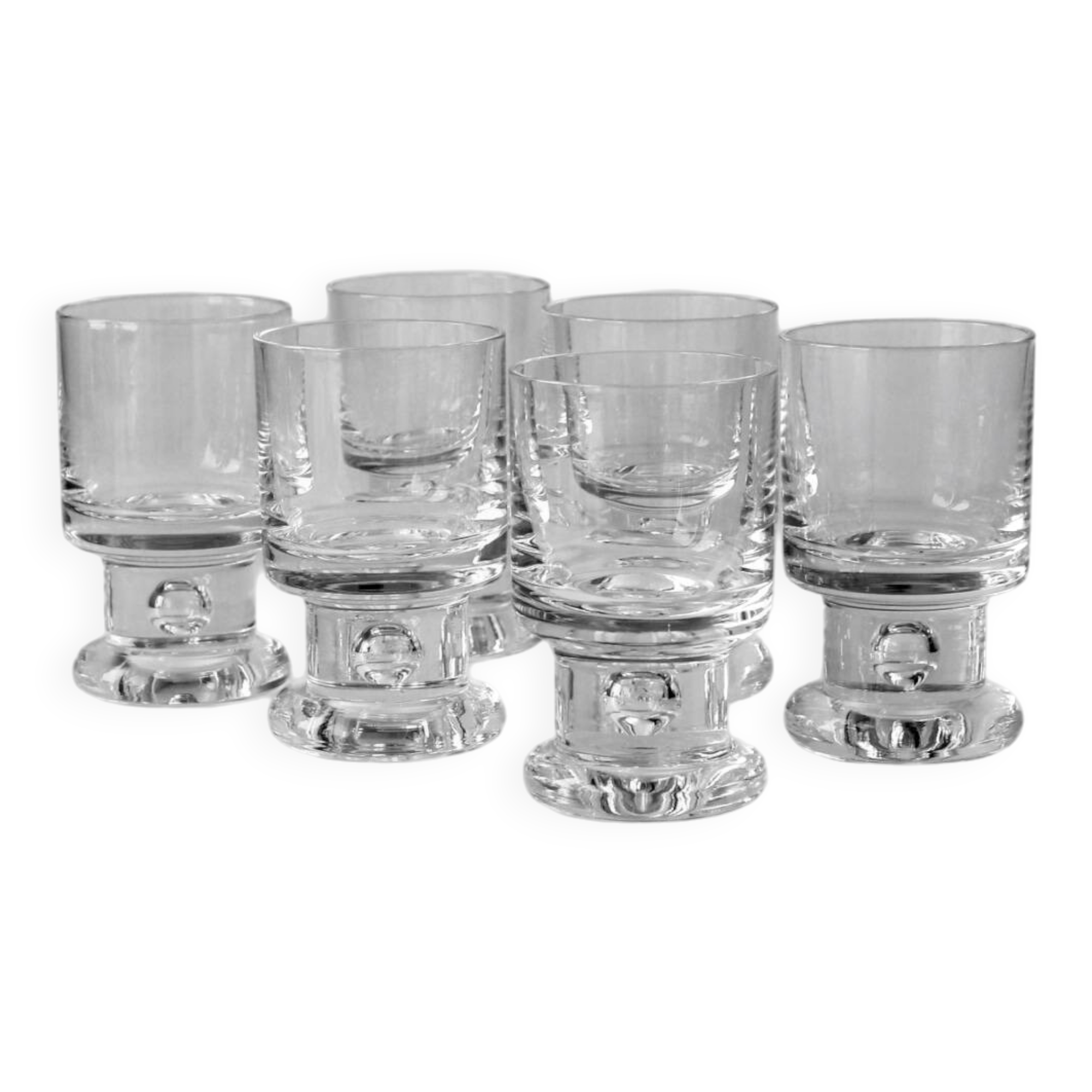 Ensemble de verres à boissons Tapio Wirkkala Bubble Shot