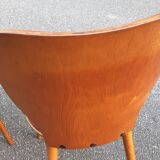 4 Baumann chairs n°800 by Max Bill