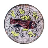Decorative plate in sandstone 1930