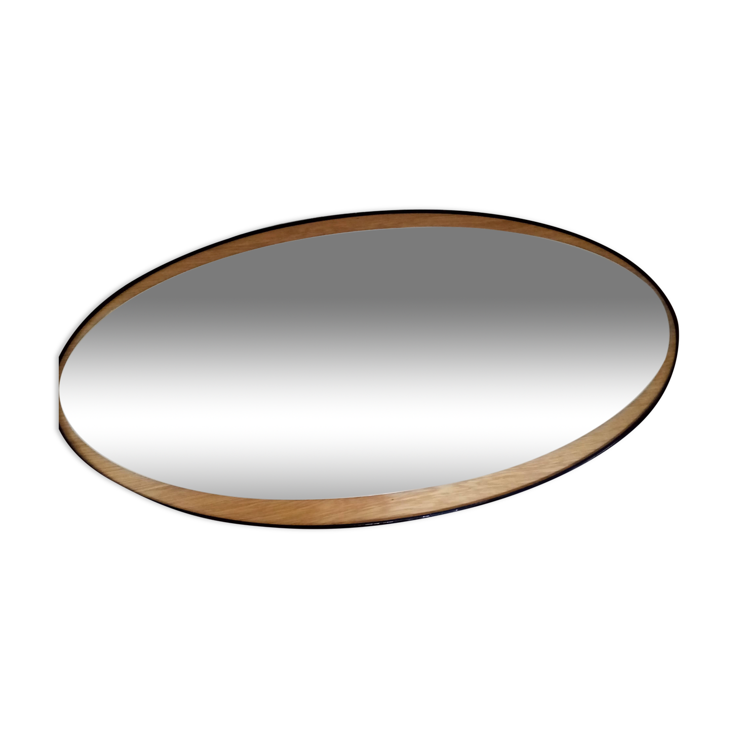 Grand miroir ovale