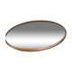 Grand miroir ovale