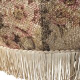 Vintage fringed pagoda lampshade