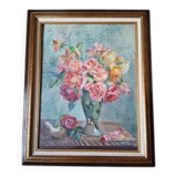 The bouquet of roses