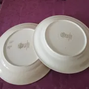Set of 2 flat plates Villeroy & Boch, Nanking series.