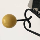 Vintage coat rack with mirror