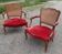 Pair of Louis XV armchairs