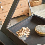 Antique display cabinet on legs