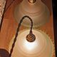 Suspension verre vintage