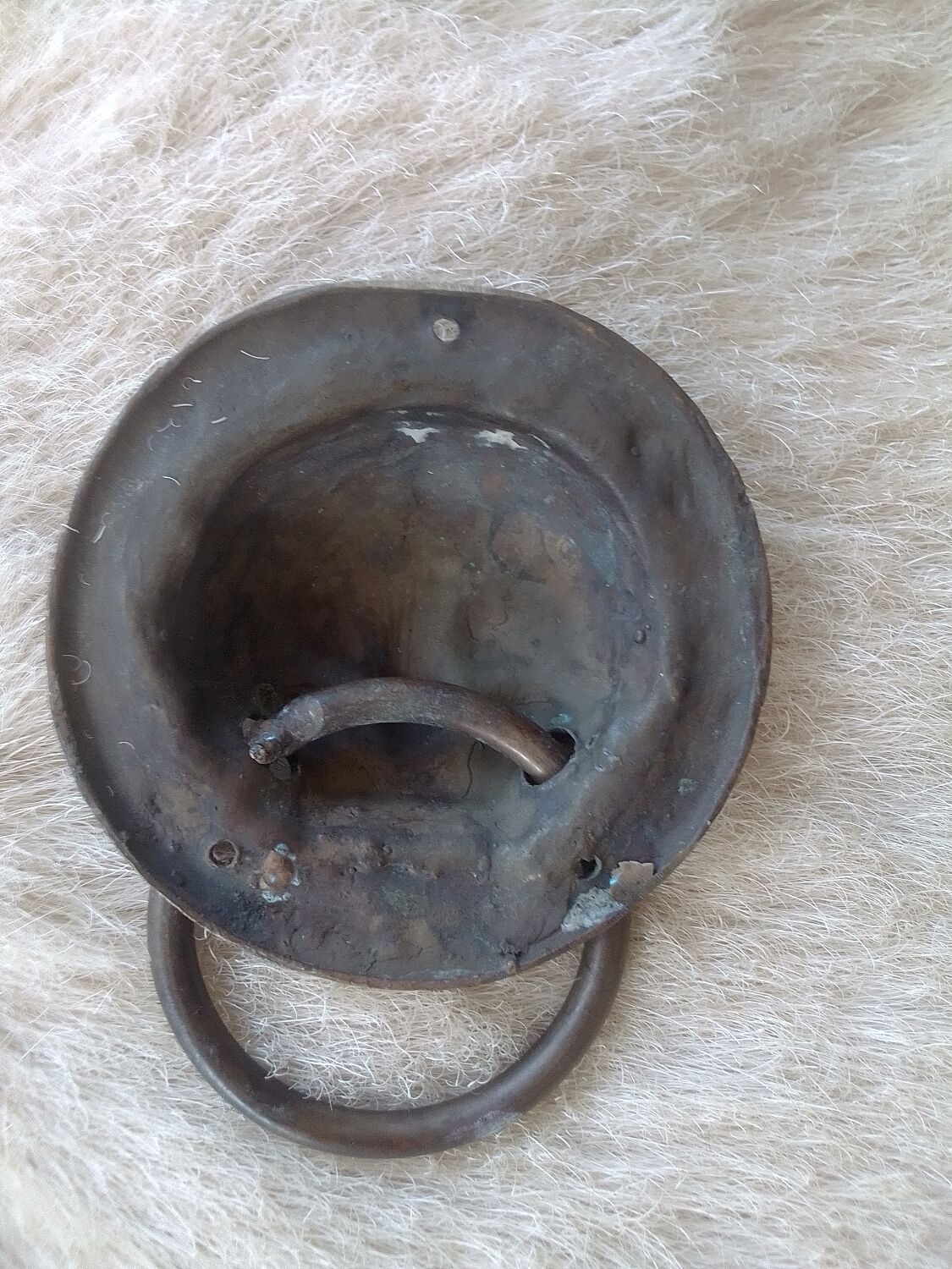 Paire de heurtoirs de porte bronze asiatique