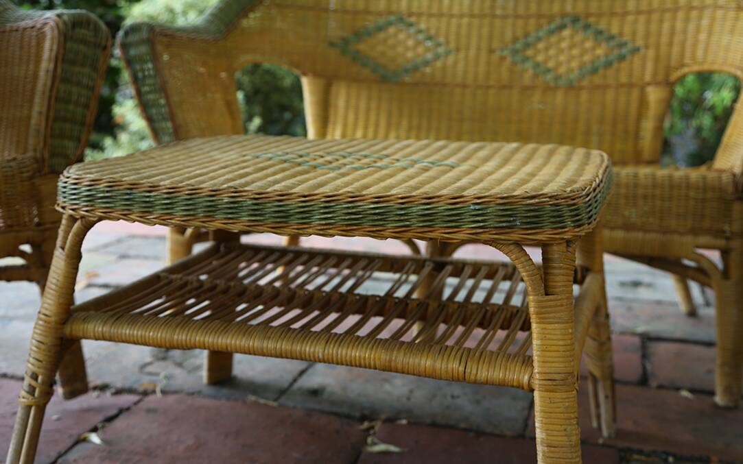 Rattan Garden Furniture, Early 20th Century